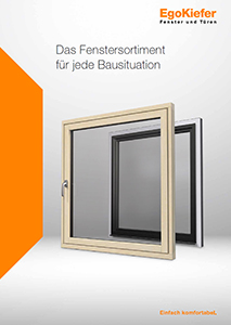 Das Fenstersortiment für jede Bausituation