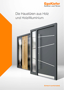 Die Haustüren aus Holz und Holz/Aluminium